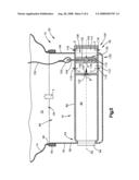 Inflator with vent diagram and image