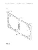 STRETCHABLE BOOK COVERING WITH REINFORCING ELEMENTS diagram and image