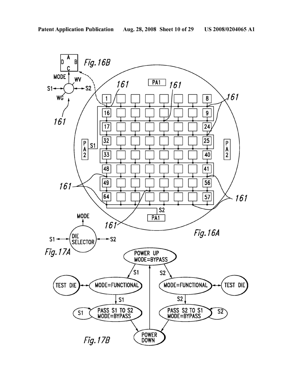 FAULT TOLERANT SELECTION OF DIE ON WAFER - diagram, schematic, and image 11