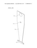 Movable support armature for a curved reflector diagram and image