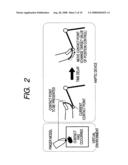 Force/tactile display, method for controlling force/tactile display, and computer program diagram and image