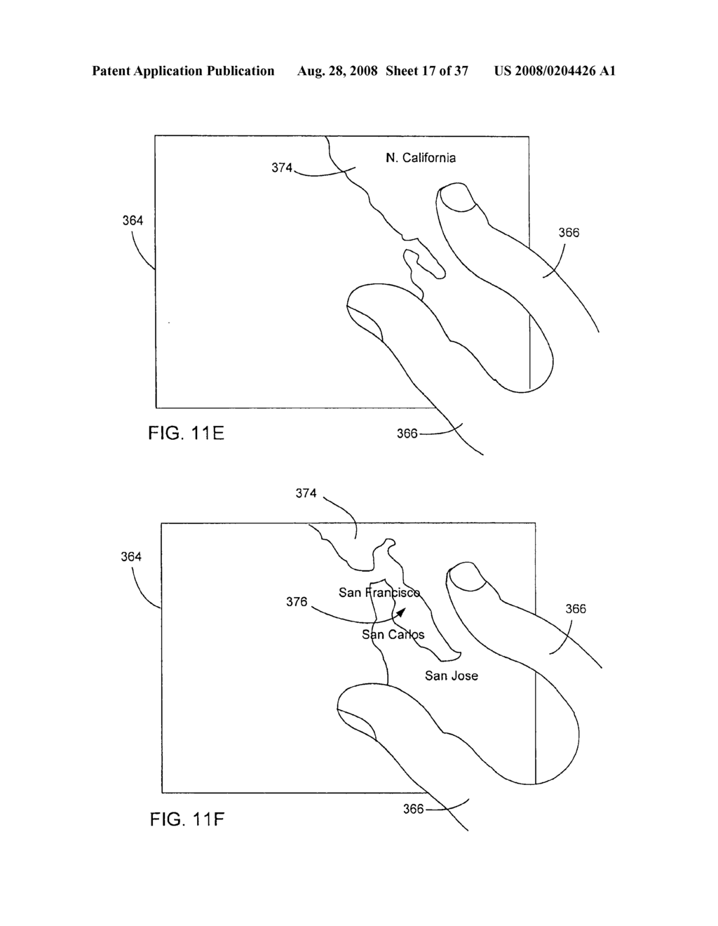 GESTURES FOR TOUCH SENSITIVE INPUT DEVICES - diagram, schematic, and image 18