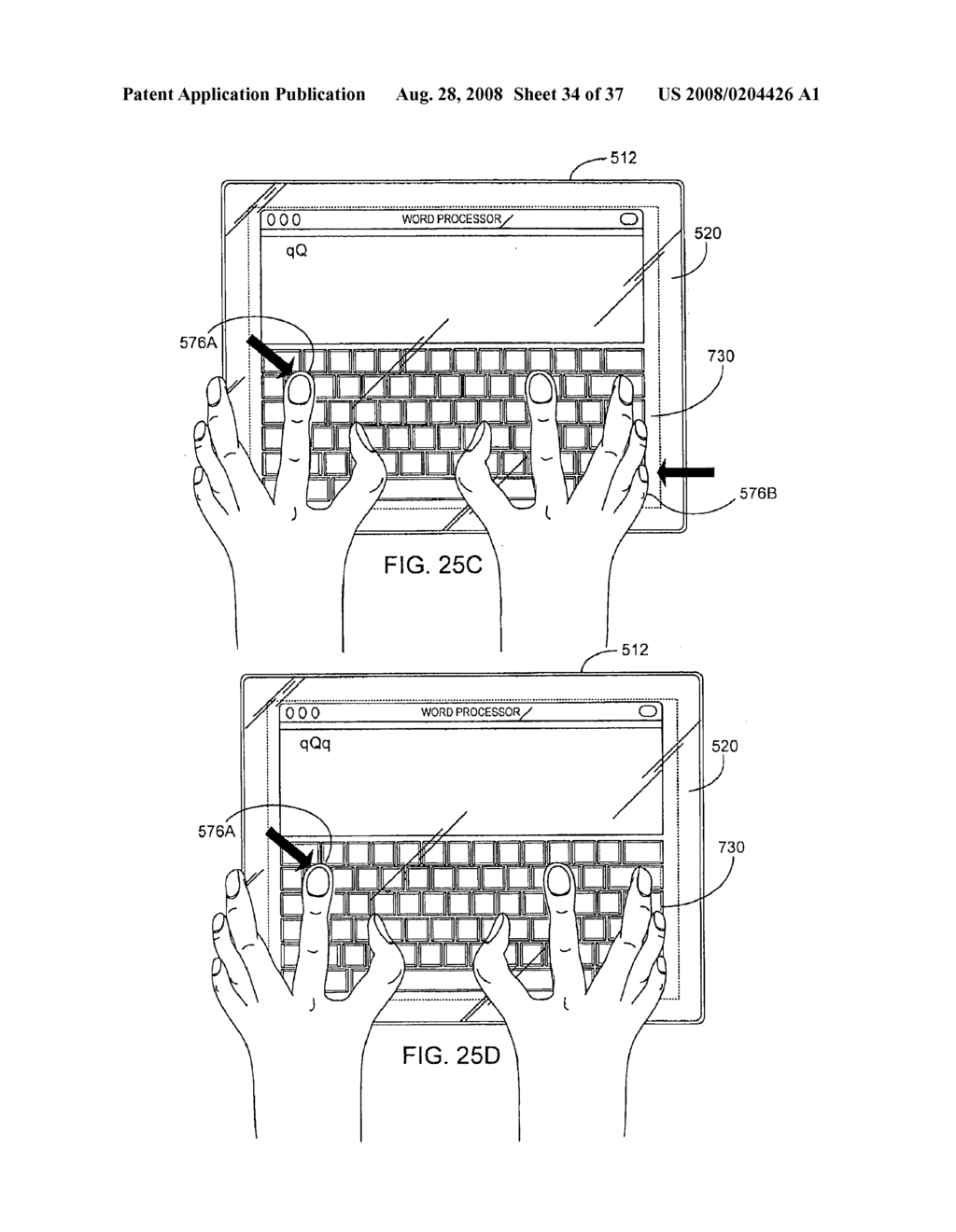 GESTURES FOR TOUCH SENSITIVE INPUT DEVICES - diagram, schematic, and image 35