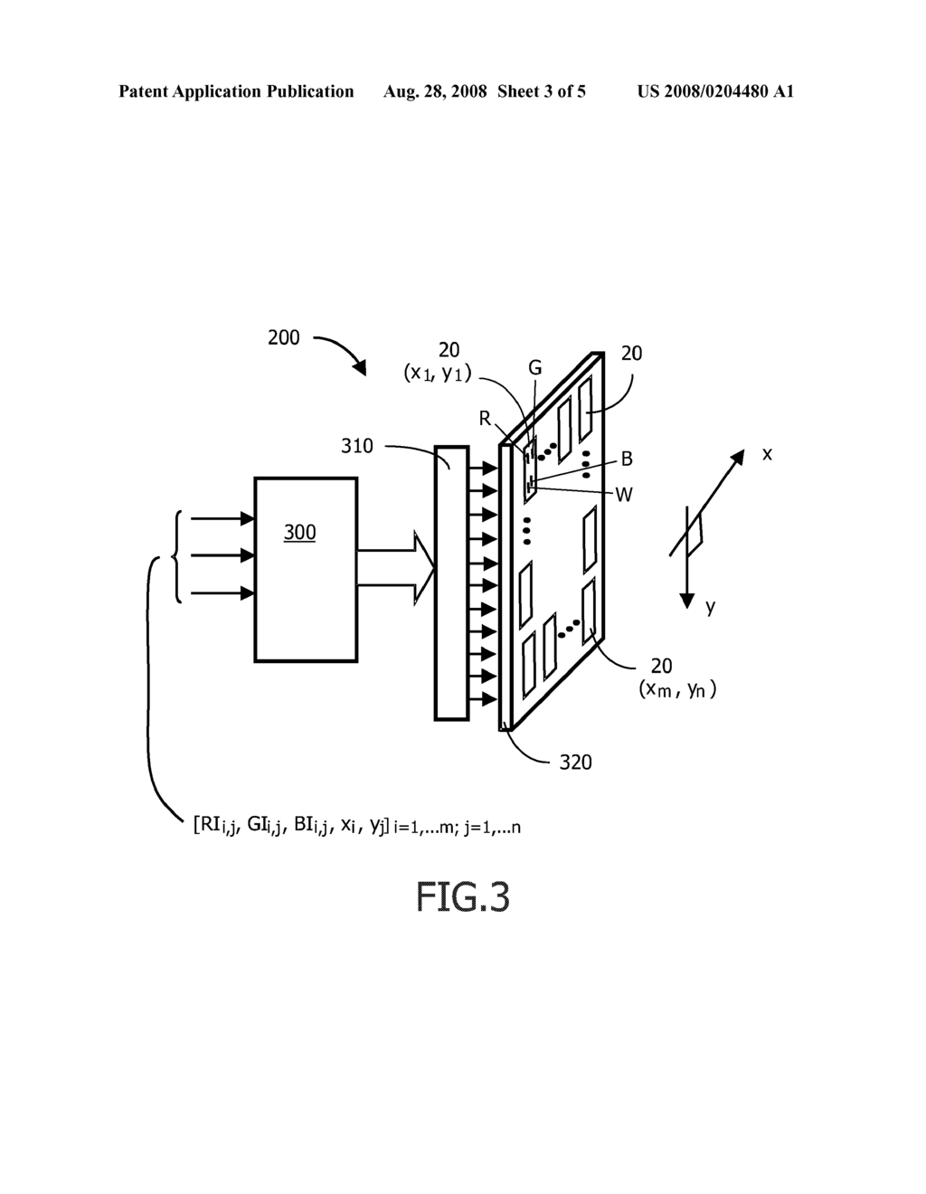 Method of Driving Displays Comprising a Conversion from the Rgb Colour Space to the Rgbw Colour Space - diagram, schematic, and image 04