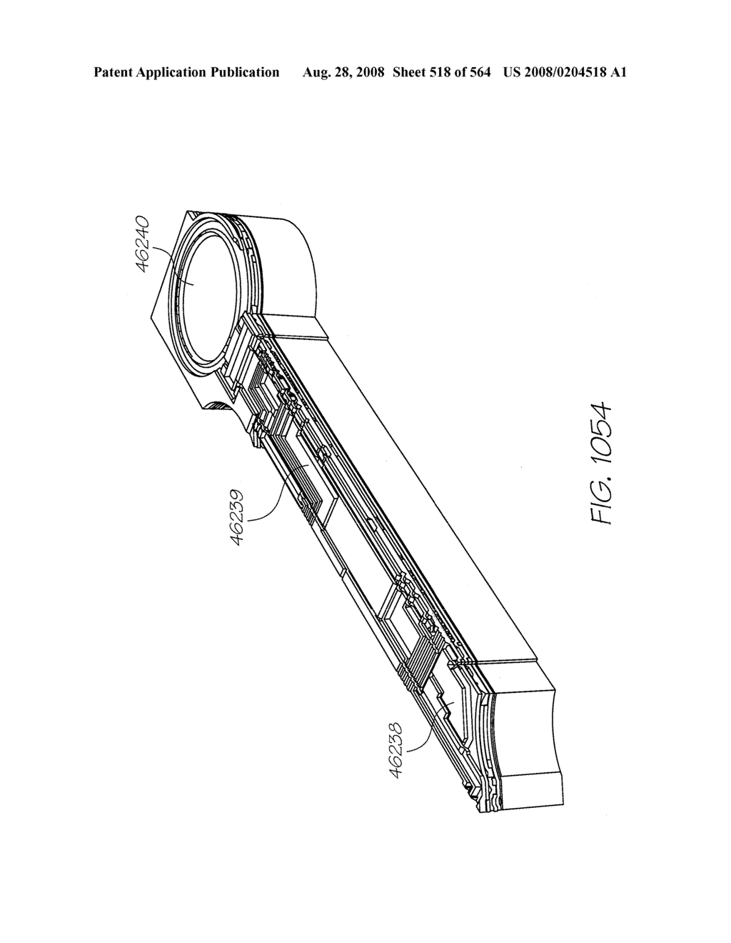 Inkjet Printer With Low Nozzle To Chamber Cross-Section Ratio - diagram, schematic, and image 519