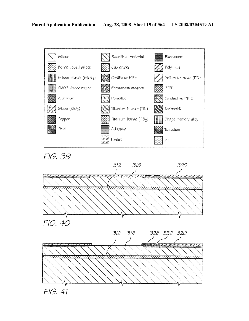 Inkjet Printhead With Laterally Reciprocating Paddle - diagram, schematic, and image 20