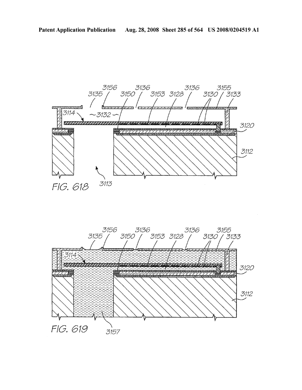 Inkjet Printhead With Laterally Reciprocating Paddle - diagram, schematic, and image 286