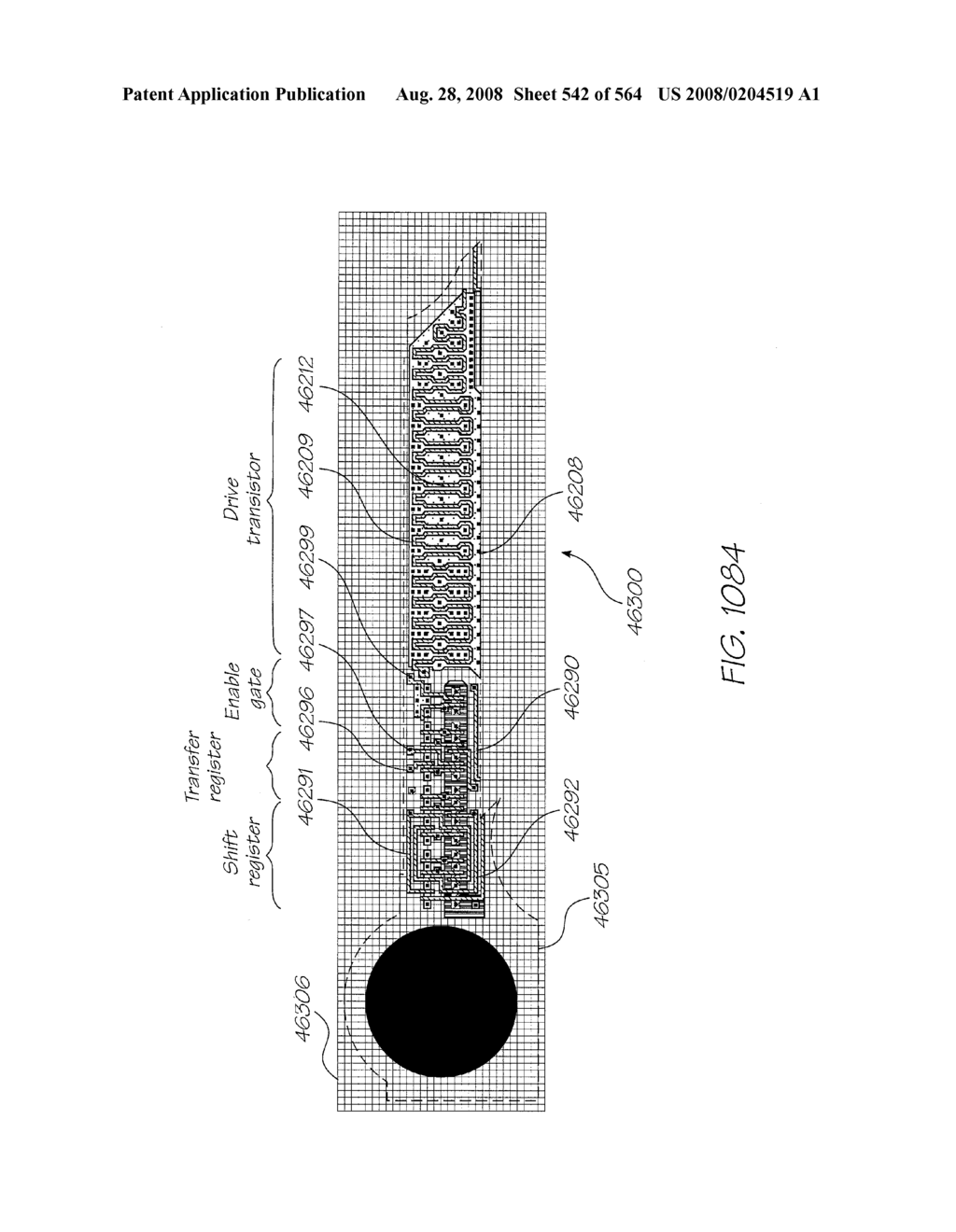 Inkjet Printhead With Laterally Reciprocating Paddle - diagram, schematic, and image 543