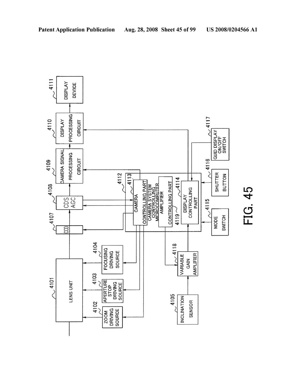 IMAGE PICKUP APPARATUS - diagram, schematic, and image 46