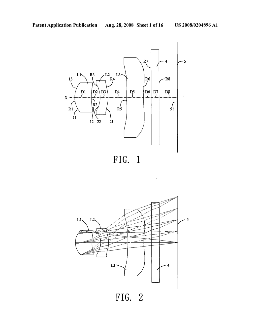 Three-piece type optical lens - diagram, schematic, and image 02