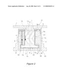 FLUID DYNAMIC BEARING DEVICE, SPINDLE MOTOR INCLUDING THE SAME, READ-WRITE DEVICE, AND METHOD OF MANUFACTURING BEARING PART diagram and image