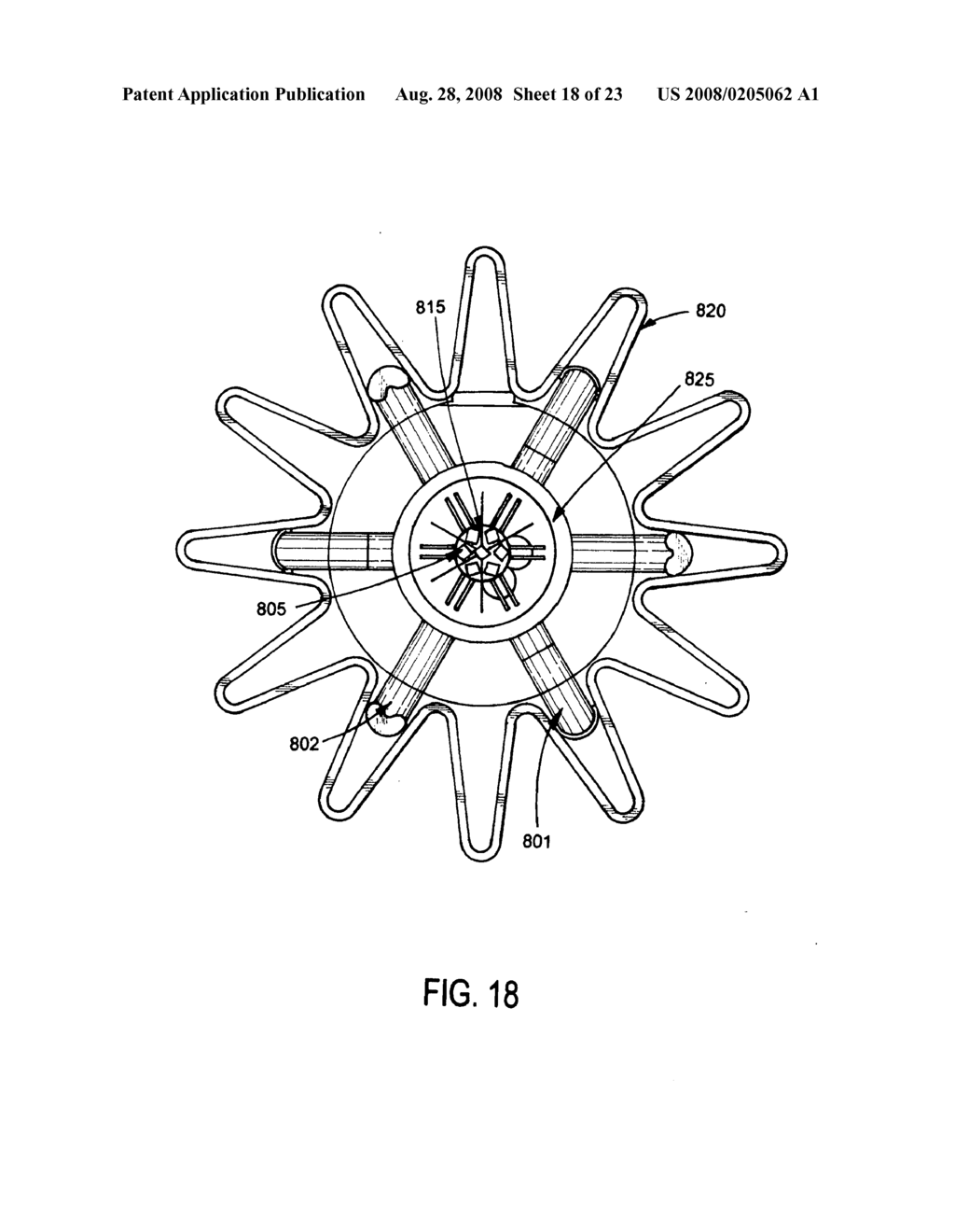 MULTIPLE LIGHT-EMITTING ELEMENT HEAT PIPE ASSEMBLY - diagram, schematic, and image 19