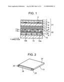 Planar light source, display device, portable terminal device, and ray direction switching element diagram and image