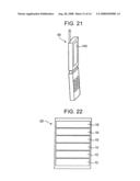 Planar light source, display device, portable terminal device, and ray direction switching element diagram and image