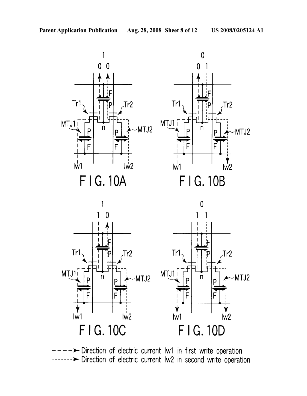SEMICONDUCTOR MEMORY DEVICE AND DATA WRITE AND READ METHODS OF THE SAME - diagram, schematic, and image 09