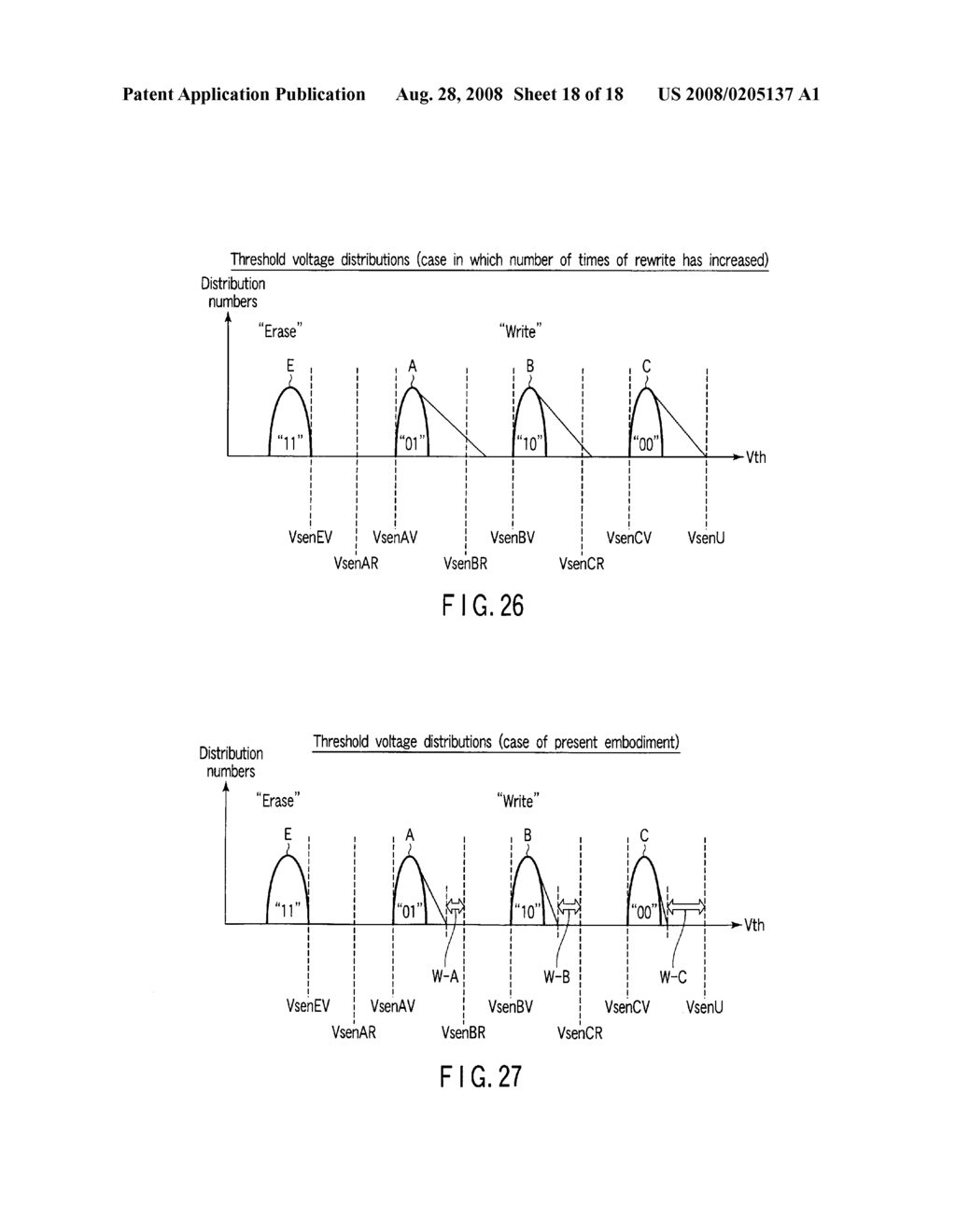 SEMICONDUCTOR MEMORY DEVICE AND CONTROL METHOD OF THE SAME - diagram, schematic, and image 19