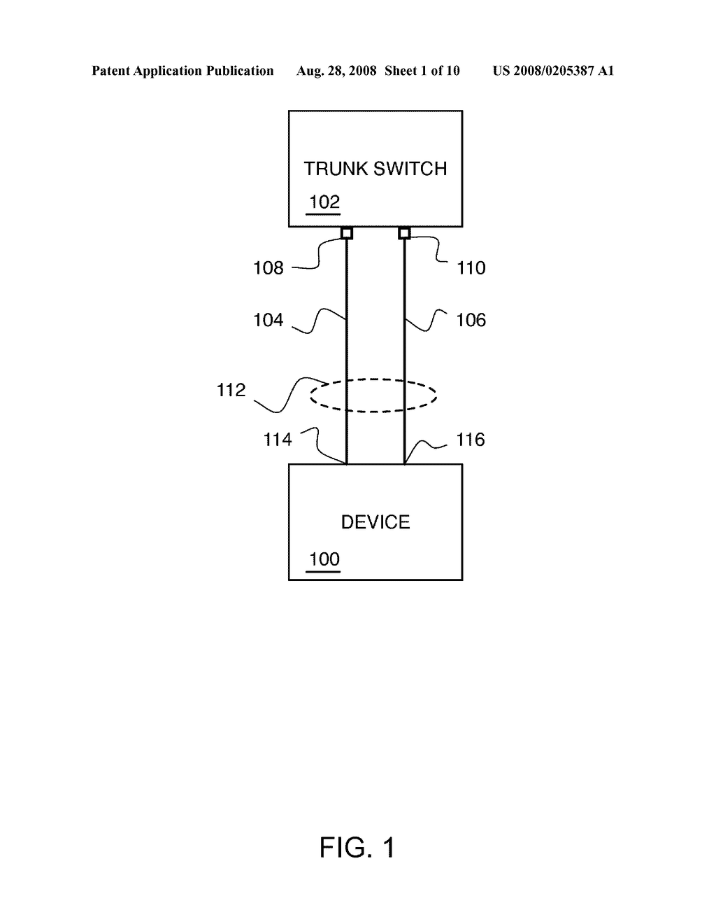 TRANSMITTING A PACKET FROM A DISTRIBUTED TRUNK SWITCH - diagram, schematic, and image 02