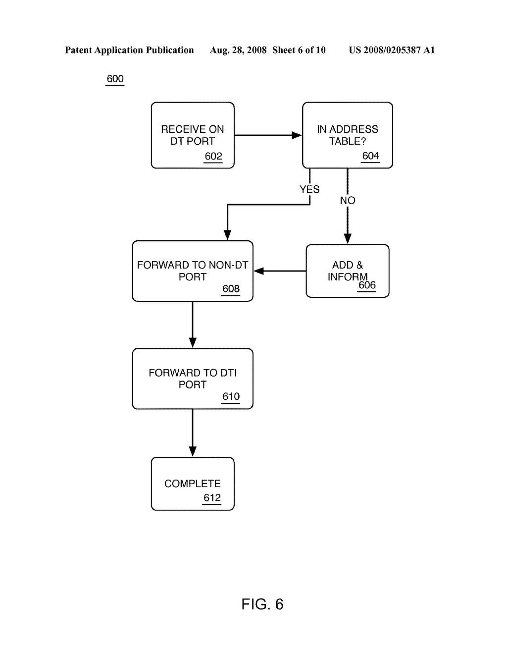 TRANSMITTING A PACKET FROM A DISTRIBUTED TRUNK SWITCH - diagram, schematic, and image 07
