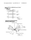 Method for radiographic targeting of malignant tumors and apparatus for focusing rays diagram and image