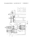 MOLD-CONVEYING DEVICE FOR PLASTIC BLOW-MOLDING MACHINE diagram and image