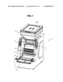 Cooked rice mold apparatus diagram and image