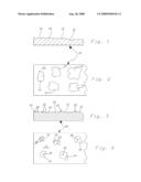 Method For Manufacturing Articles in the Form of Sheets Consisting of a Conglomerate Stone Material and Binder and Resultant Sheet diagram and image