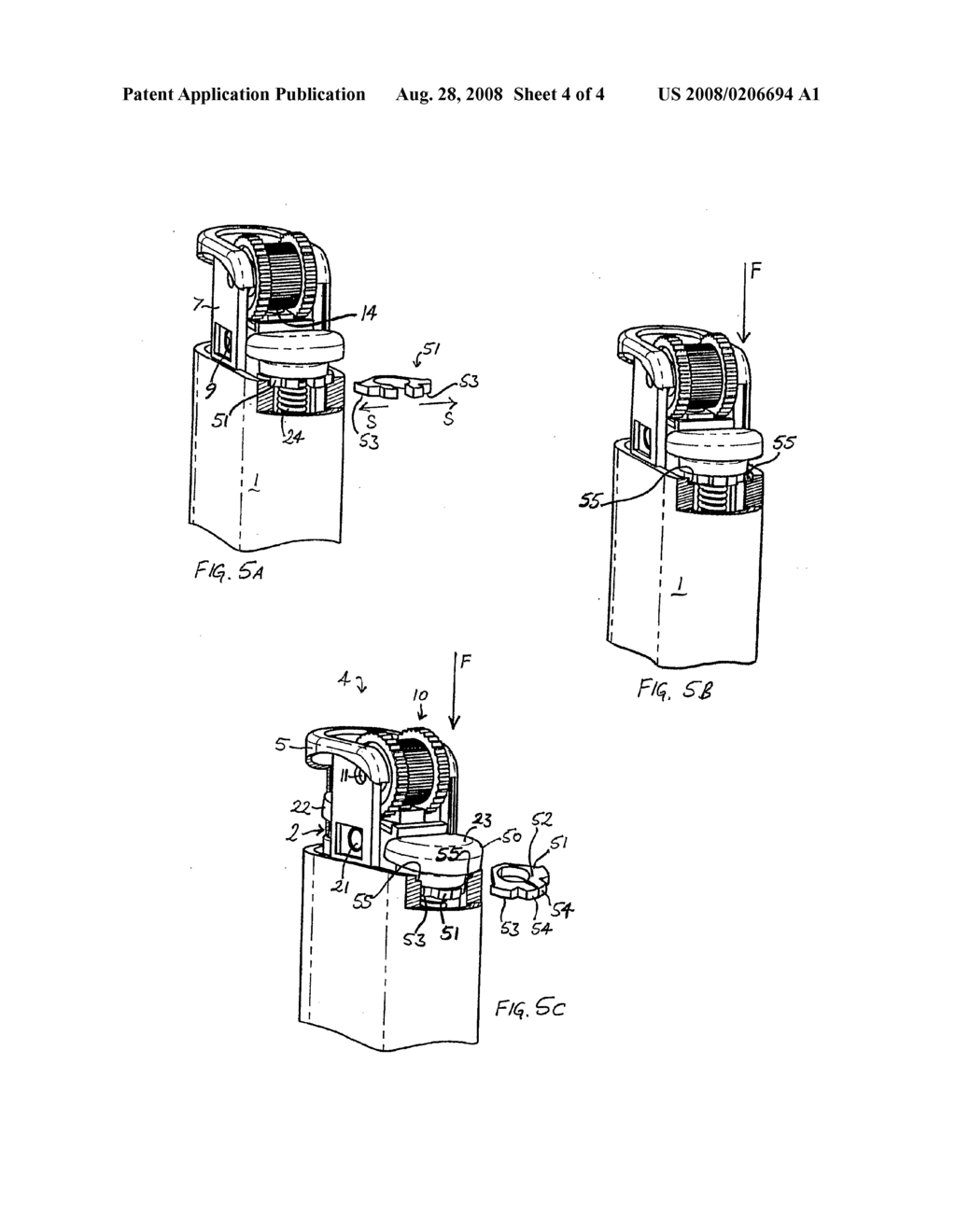 Child Resistant Roll-and-Press Lighter - diagram, schematic, and image 05