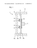 Electric connector and connection structure for electric connector diagram and image