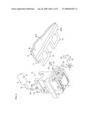 Electric connector and connection structure for electric connector diagram and image