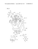 Electric connector and connection structure for electric connector diagram and image