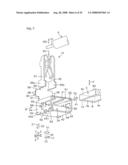 Electric connector and connection structure for electric connector diagram and image