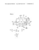 Electric connector and connection structure for electric connector diagram and image