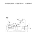 Arrangement for supporting a percutaneous intervention diagram and image