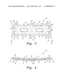 Spine plate with configured bone screw bores diagram and image