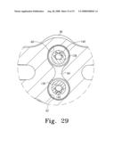 Spine plate with configured bone screw bores diagram and image