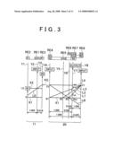 Control system and control method of vehicular drive system diagram and image