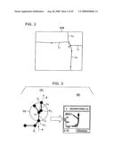 NAVIGATION SYSTEM, ENLARGED INTERSECTION IMAGE DISPLAYING METHOD USED IN THE SYSTEM, AND MAP INFORMATION GENERATING METHOD diagram and image