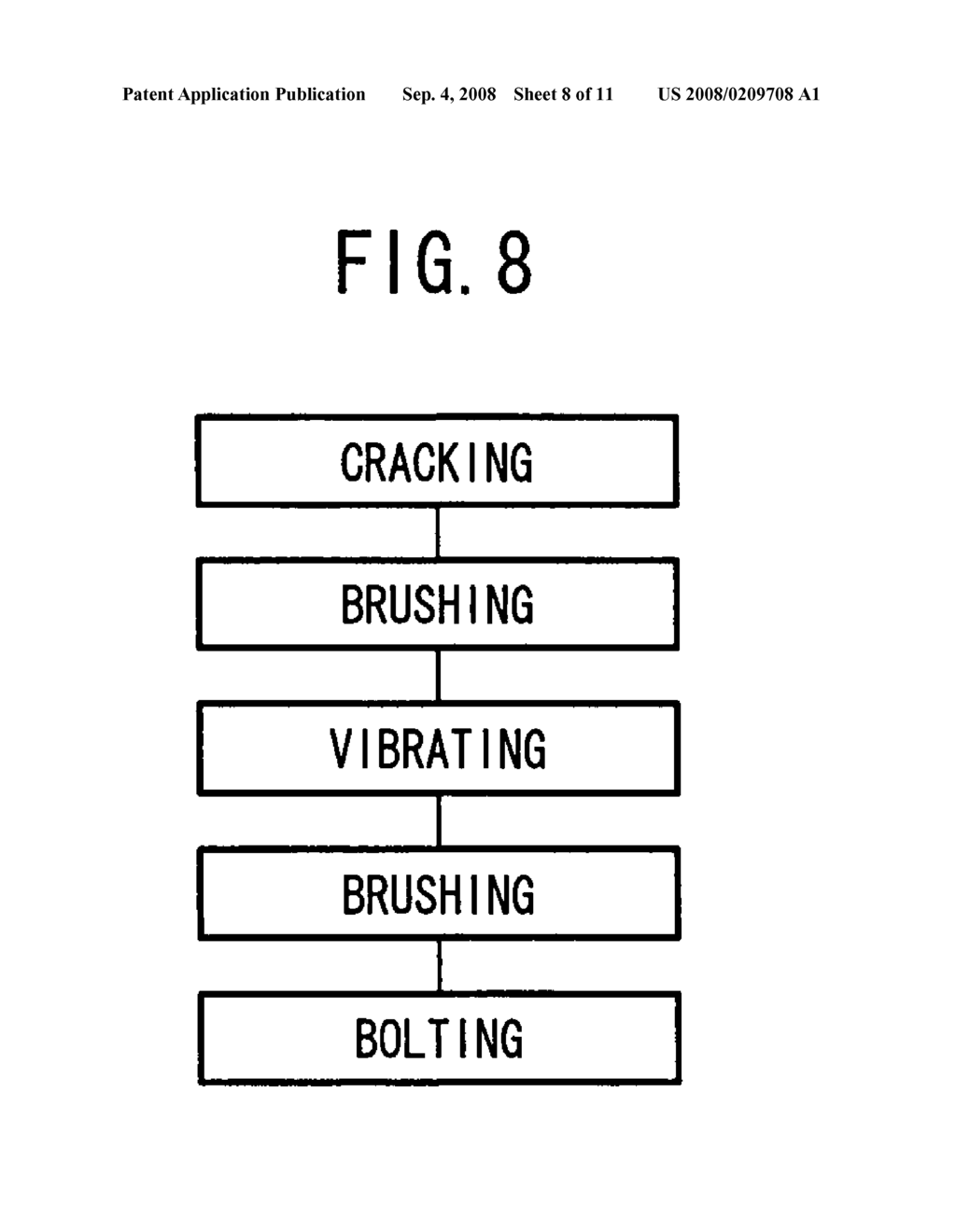 Method and Device for Removing Chip of Connecting Rod - diagram, schematic, and image 09