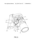 Pivotable accessory mount diagram and image