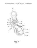 Pivotable accessory mount diagram and image