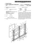 Demountable wall system and method diagram and image