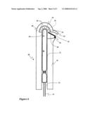 CONNECTOR BLOCK WITH SHOCK TUBE RETENTION MEANS AND FLEXIBLE AND RESILIENT CLOSURE MEMBER diagram and image