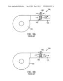 Flow diverter for controlling the pressure and flow rate in CPAP device diagram and image