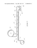 Manufacturing device for use with a vibratory conveyor, and method for manufacturing a product diagram and image