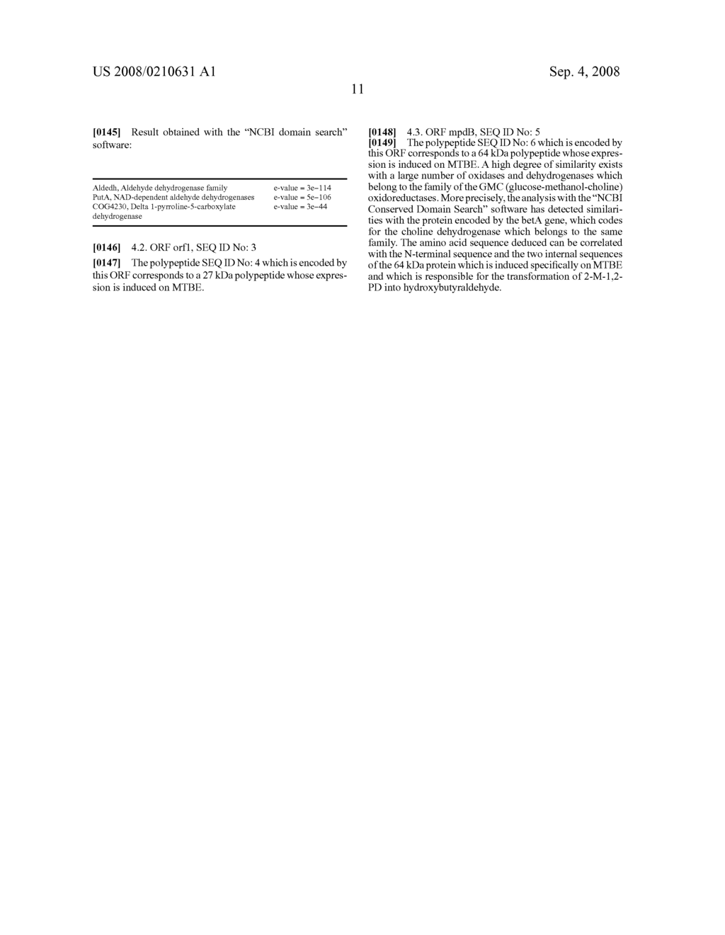 Polypeptides Having an Activity in the Mtbe Degradation Path and Uses Thereof - diagram, schematic, and image 24