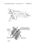 Semi-permeable membrane for use in osmosis, and method and plant for providing elevated pressure by osmosis to create power diagram and image