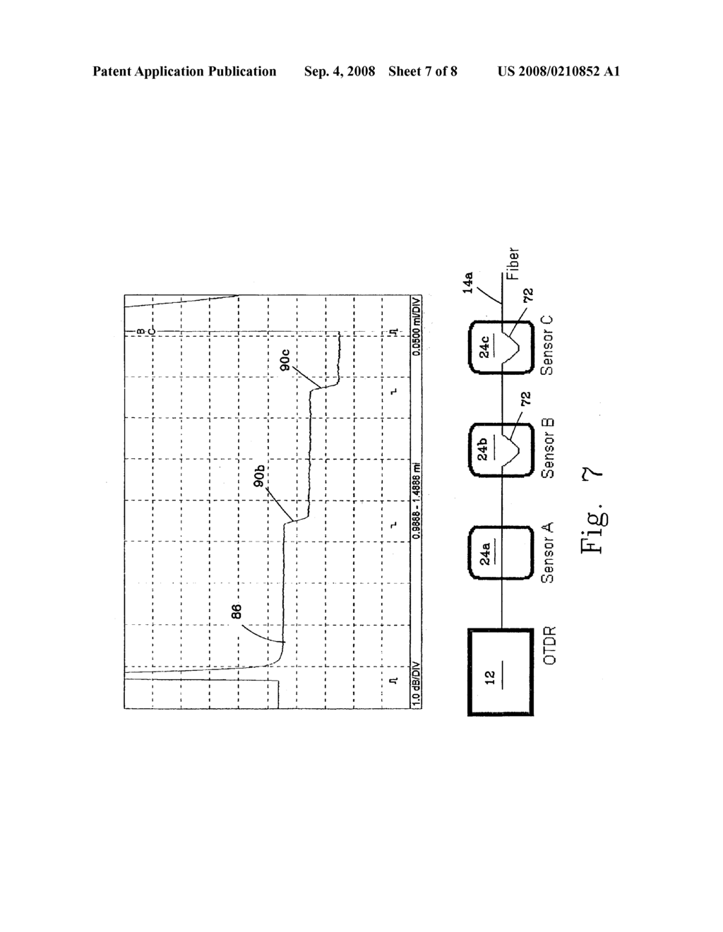 Fiber optic security system for sensing the intrusion of secured locations - diagram, schematic, and image 08