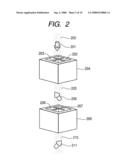 Transmission electron microscope diagram and image