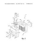 High volume vaccume/vent block for molding and casting systems diagram and image