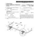 Supporting structure of stabilizer to vehicle body diagram and image